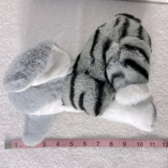 Mashmals Grey White Ellie Cat Elephant Cat Hybrid Plush Toy Stuffed Animal - Picture 7 of 10